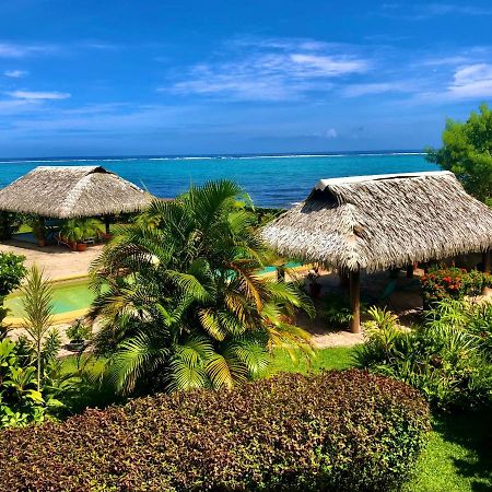Superbe Bord De Mer, Acces Lagon Et Piscine Privee Paea Esterno foto