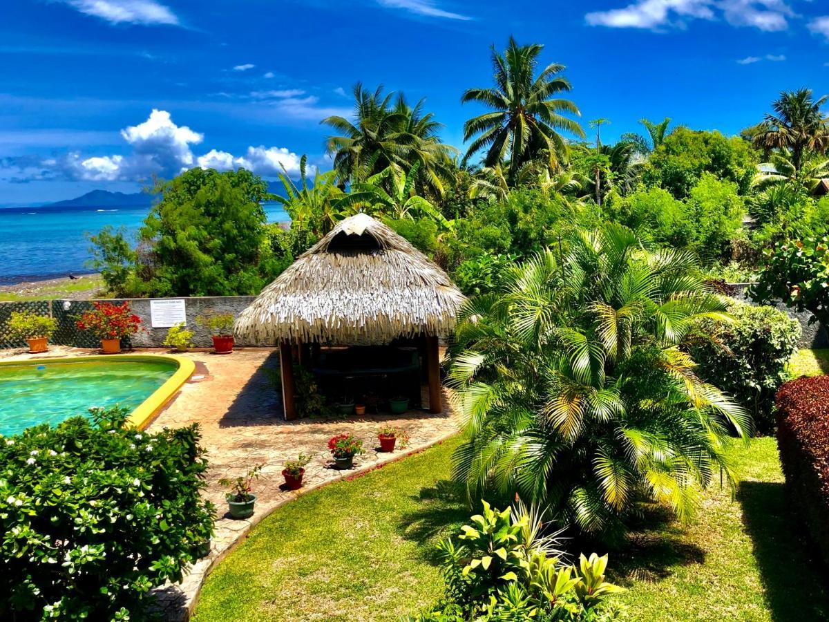 Superbe Bord De Mer, Acces Lagon Et Piscine Privee Paea Esterno foto