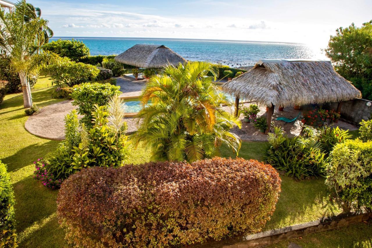 Superbe Bord De Mer, Acces Lagon Et Piscine Privee Paea Esterno foto