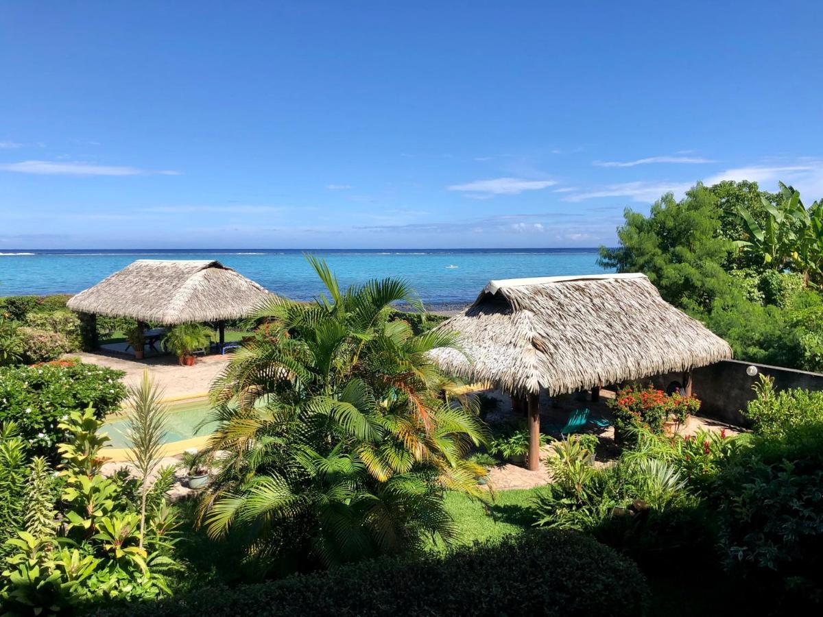 Superbe Bord De Mer, Acces Lagon Et Piscine Privee Paea Esterno foto